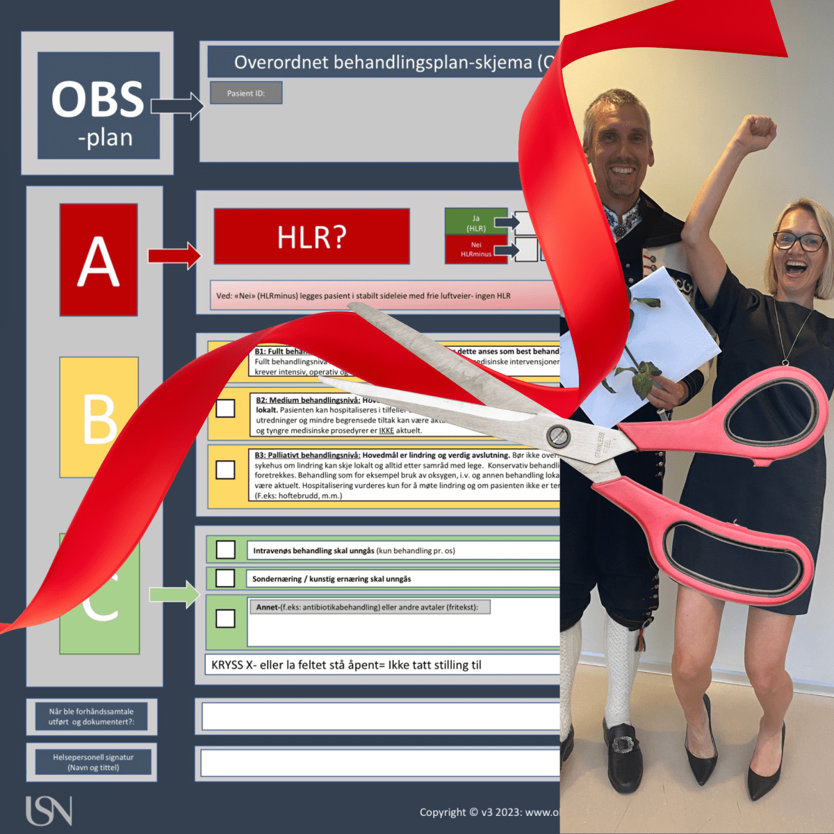 Åpning av nettsidene av tiltredende rektor ved Universitet i Sørøst-Norge Pia Cecilie&nbsp;Bing-Jonsson